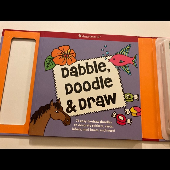 American Girl Dabble, Doodle & Draw Activity Book - Picture 2 of 6